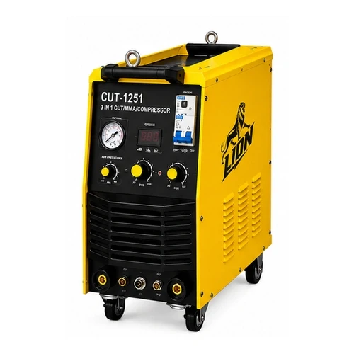 Heavy-Duty 3-in-1 Plasma Cutter, MMA Welder & Compressor 35mm